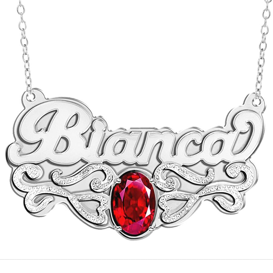 Bianca on sale name necklace