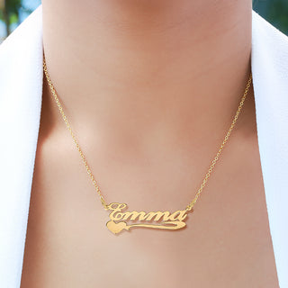 Scripted Emma Name Necklace